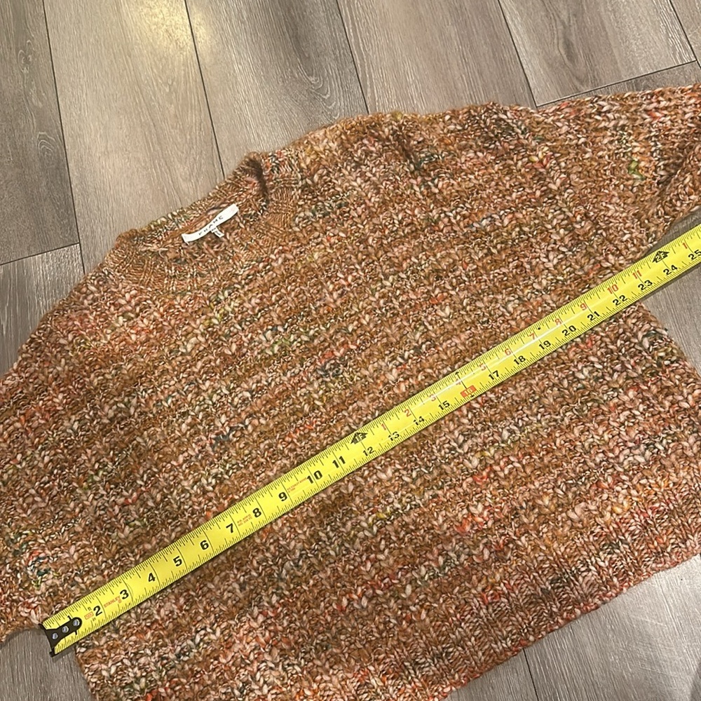 FRAME Marled Crewneck Sweater. - Picture 8 of 9
